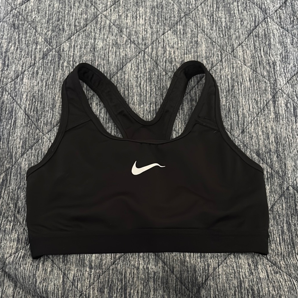 Nike Black Sports Bra Racerback Design
